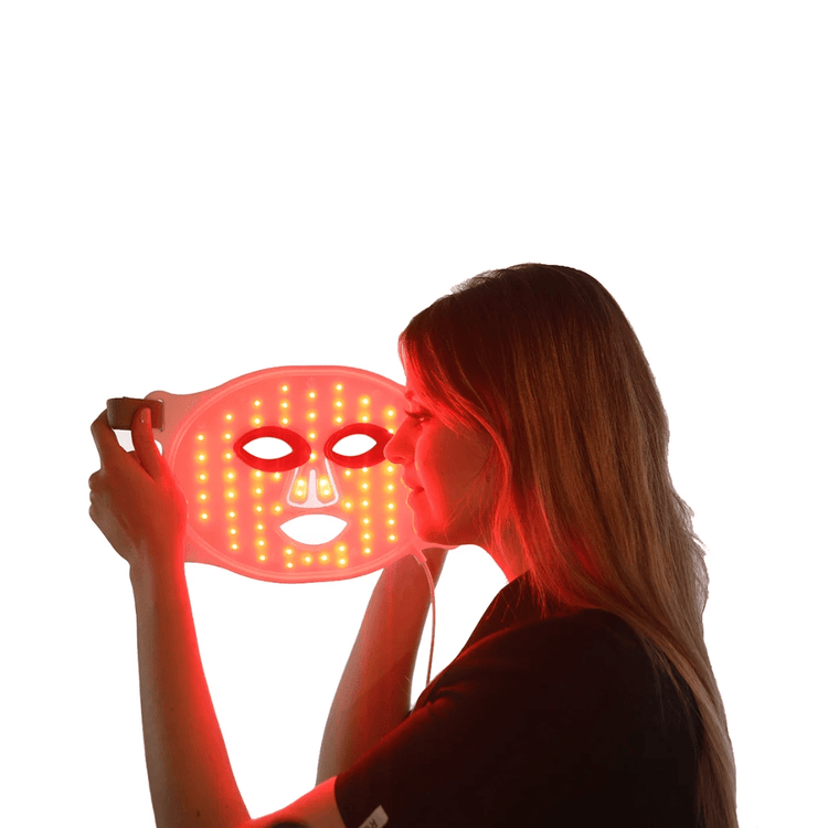 masque led visage